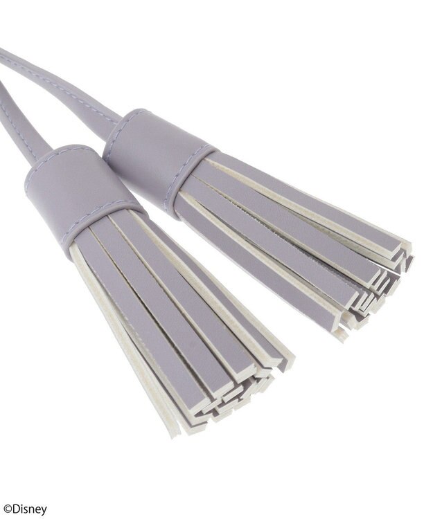 earth music&ecology ナイトメア/アソートフリンジチャーム チャコールグレー