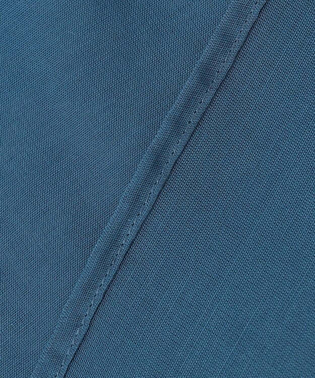 NAVE 【Nave】ブライトシアーボイル ギャザーブラウス ブルー系