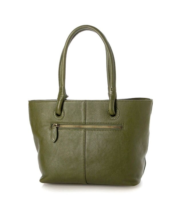 UNBILLION アトランタ ATLANTA / 牛革ハトメあおりトートS グリーン