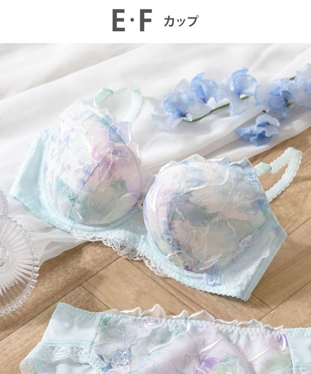 Wing 【スキマフィットブラ】　バストとカップのすきまにフィット　自然にボリュームメイク　ウイング／ワコール　KB2363 ターコイズ