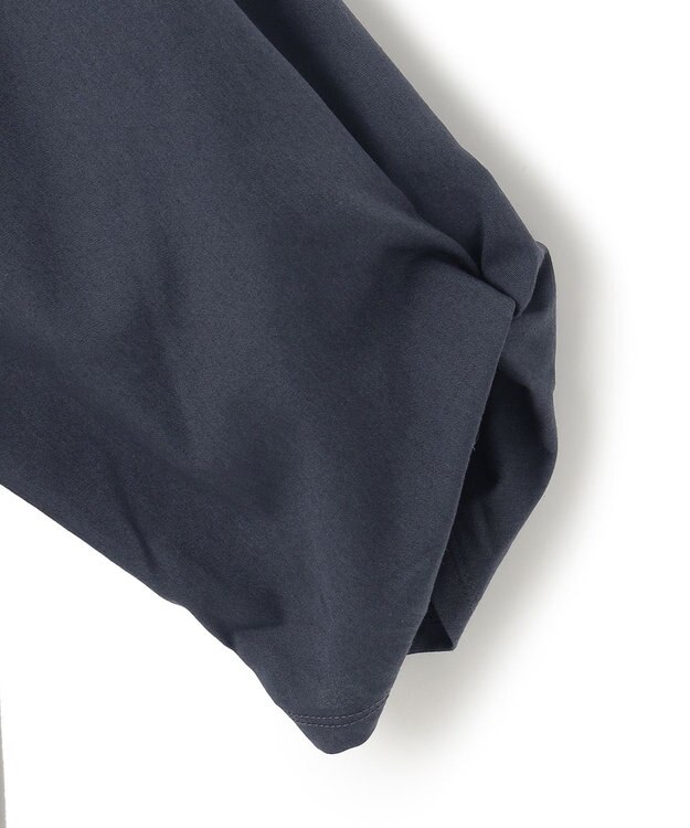 J.PRESS YORK STREET 【WOMEN】【SMOOTH JERSEY】ツイストスリーブ プルオーバー ネイビー系