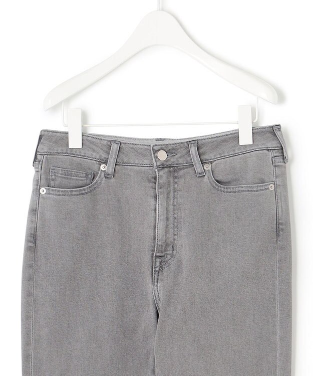 ICB 【洗える】スキニーデニム グレー系