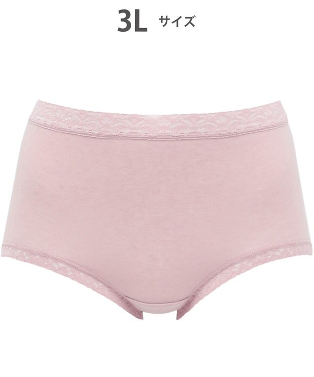 WACOAL 【ディアヒップ】 ショーツ はきこみ丈ふかめ 綿混(身生地) ヒップを包みこむフィット感 やさしいはきごこち PPA112 /ワコール ストロベリー