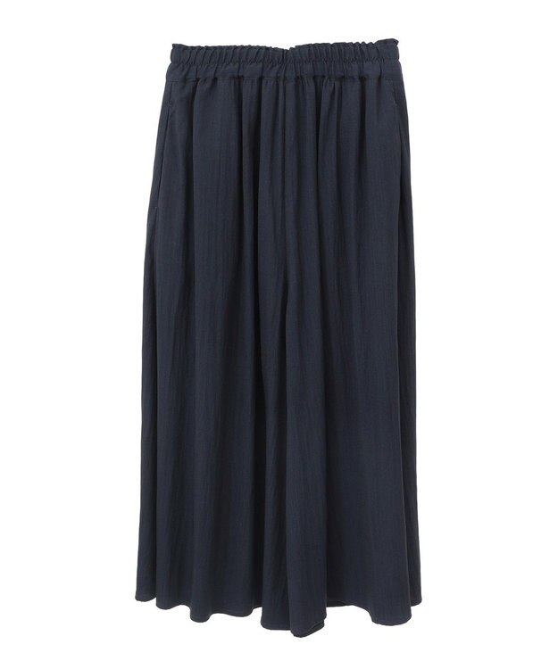 AMERICAN HOLIC (選べる丈２サイズ)接触冷感ギャザースカーチョ【WEB限定カラー有り】 Navy