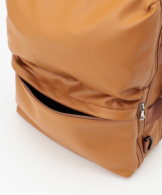 UNBILLION Otias スムースタイプ合皮ビジカジ３WAYバッグ キャメル