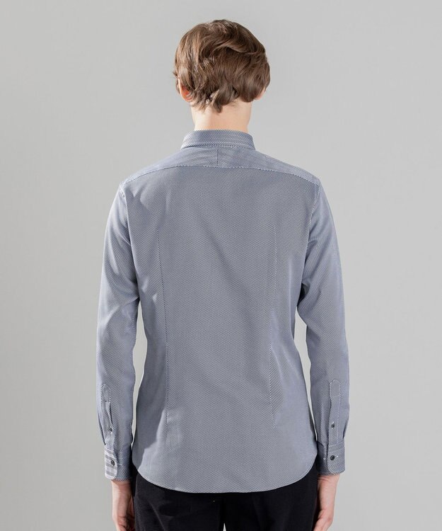 JOSEPH HOMME ツイルヘリンボンクレイジー　イタリアンカラー ブラック系1