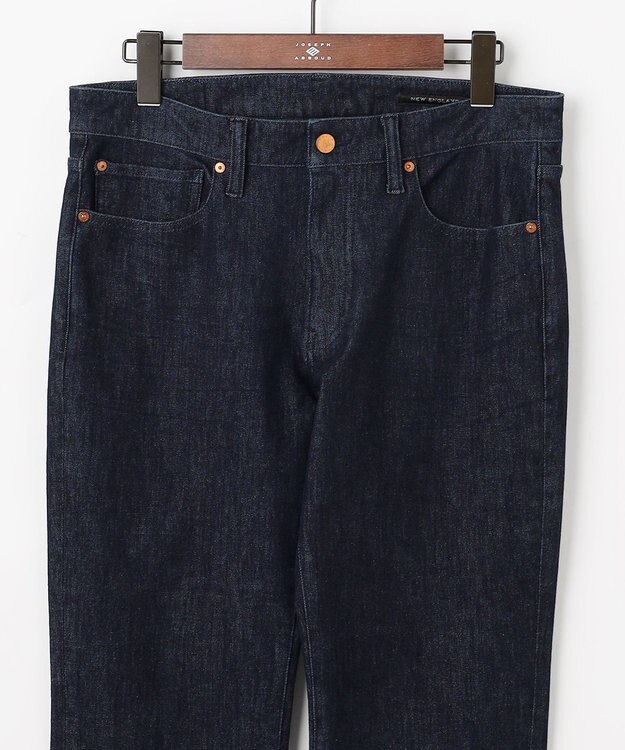 JOSEPH ABBOUD 【キングサイズ・2WAYストレッチ/きれいめデニム】ISKO デニム ネイビー系