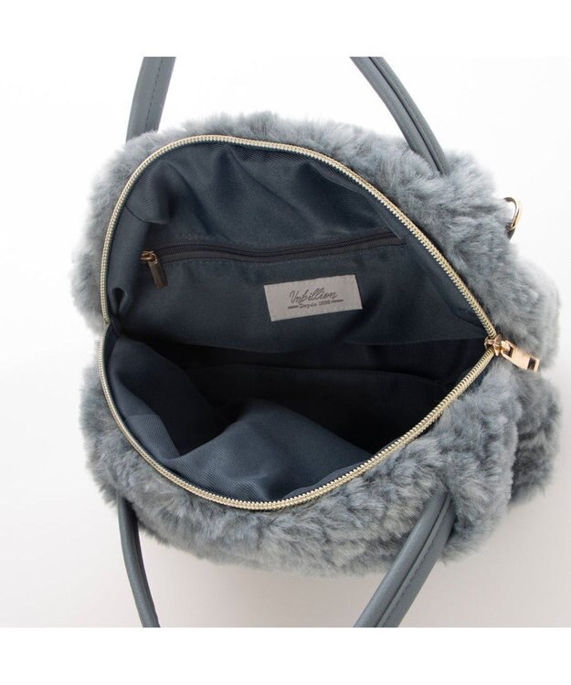 UNBILLION カシュカシュ cachecache / カールエコファー2wayミニトート ブルー