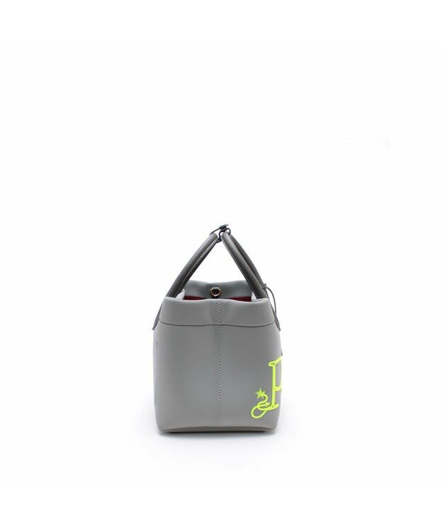 A.D.M.J. 【魔法の様に軽い】マジックライト/コード刺しゅうキューブトート21cm(Dカン付) GR/MA