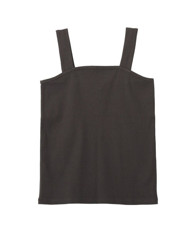 AMERICAN HOLIC 【抗菌防臭】スクエアベアタンクトップ Charcoal Gray