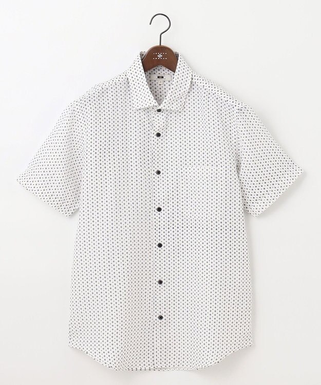 JOSEPH ABBOUD 【キングサイズ・吸水速乾】ソアロンシャンブレー シャツ ホワイト系5