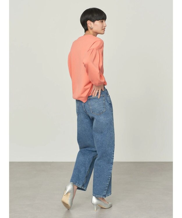 AMERICAN HOLIC 袖ボリュームニットプルオーバー Off White