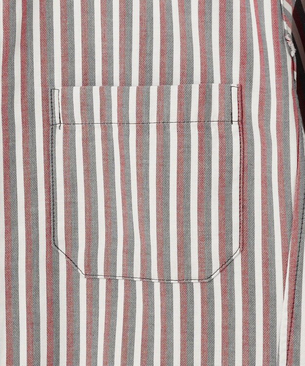 JOSEPH ABBOUD 【キングサイズ・2WAY・25AW】リバーシブルシャツ ライトグレー系