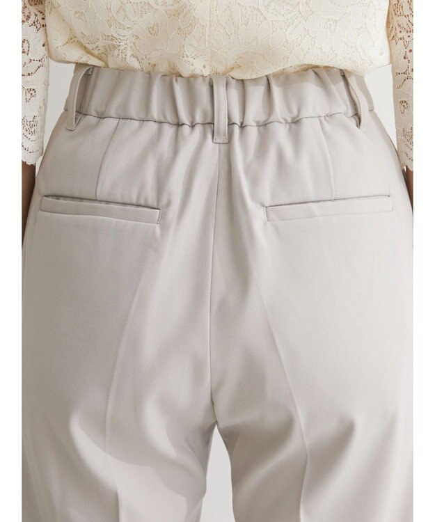 Green Parks ｅｆ－ｄｅ　テーパードパンツ Gray Beige