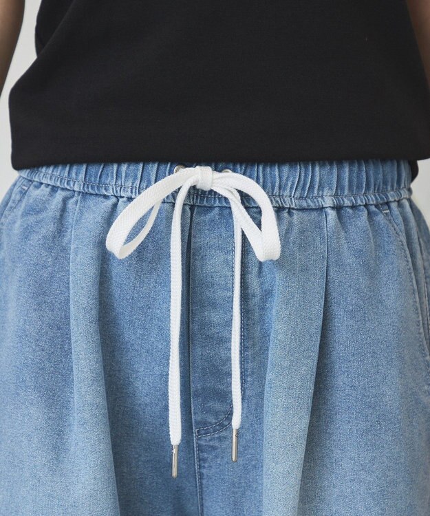 AMERICAN HOLIC イージーデニムワイドパンツ Light Indigo