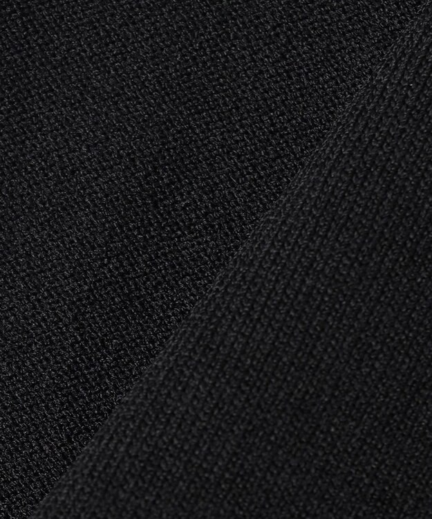 組曲 フラワーメタル ニット カーディガン ブラックベース