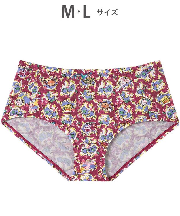 tsumori chisato SLEEP ツモリチサト ショーツ ベア天竺素材(身生地) レディース UPX564 /ワコール エンジ