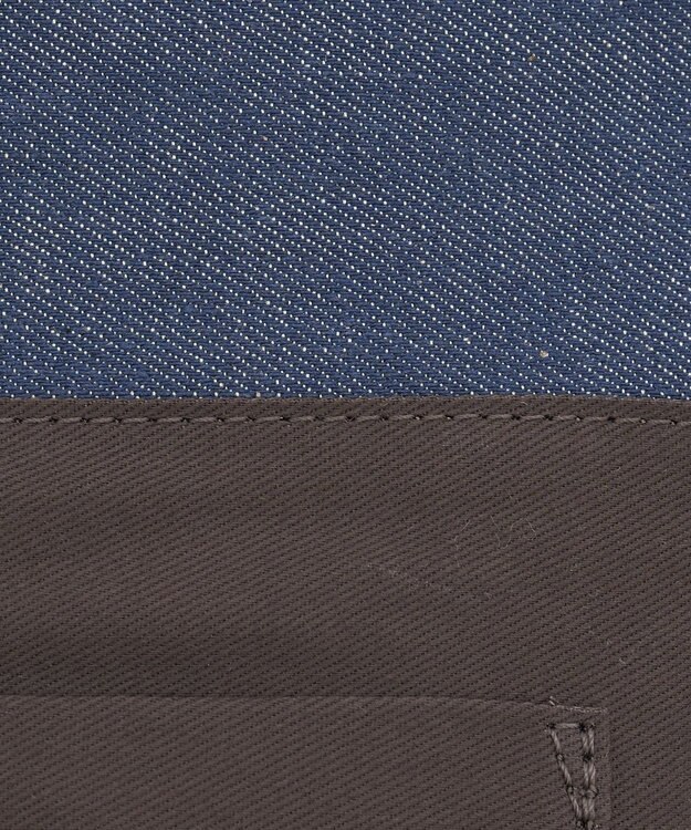 russet 【刺繍モノグラム】デニム2WAYトートバッグ(CE-1772) Indigo