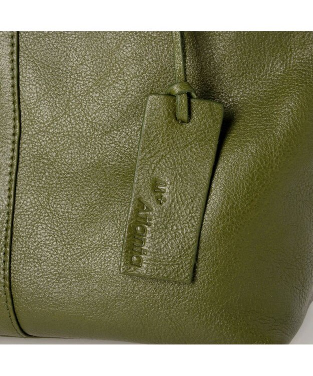 UNBILLION アトランタ ATLANTA / 牛革ハトメあおりトートS グリーン