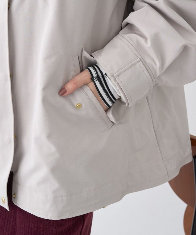 earth music&ecology マルチウェイマウンテンパーカー Beige