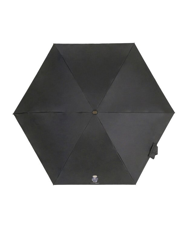 MOONBAT 【WEB限定】POLO RALPH LAUREN(ポロ ラルフローレン) 晴雨兼用日傘 折りたたみ傘 コンパクト ポロベア 一級遮光 遮熱 UV ブラック