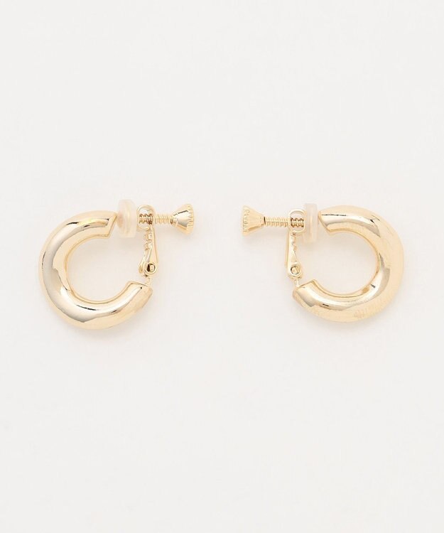 ANY フープイヤリング(両耳用) ゴールド