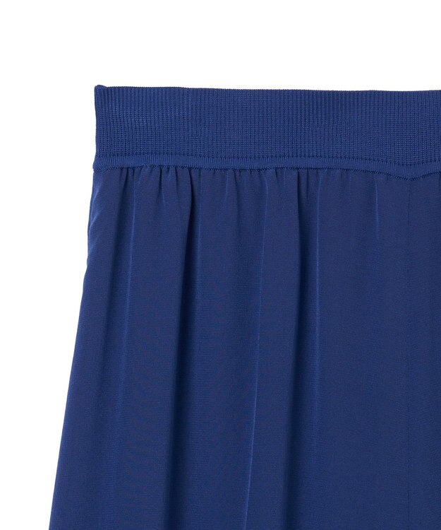 JOSEPH クレープ ド ソワ　トラウザーズ Cobalt