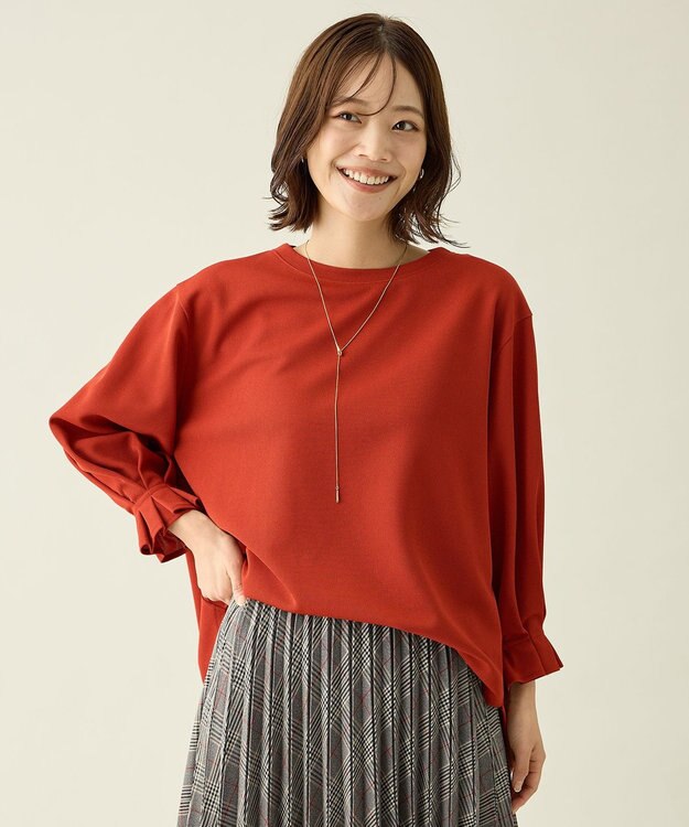 ANY コンフォータブルブラウス オレンジ