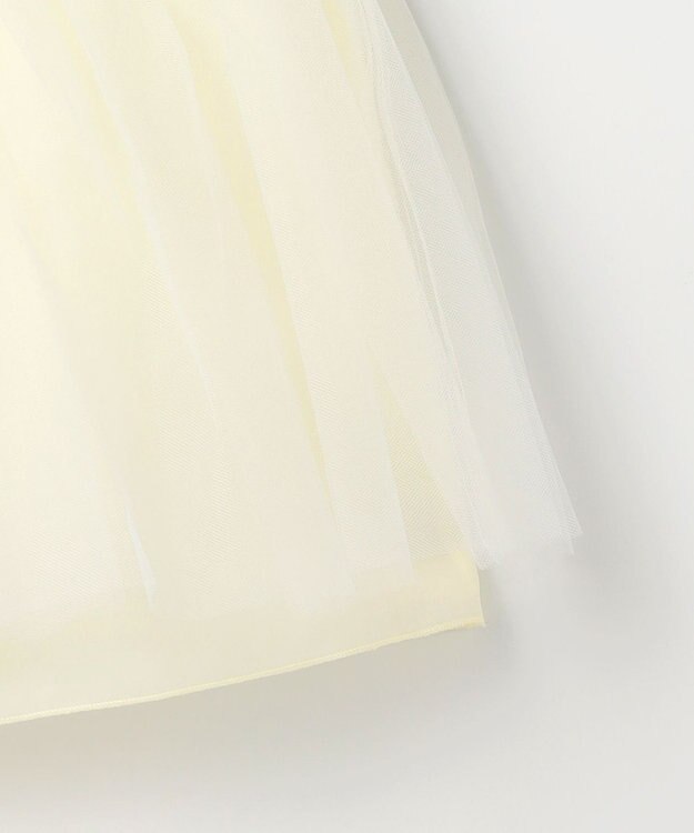 組曲 KIDS 【110-160㎝】チュール パニエ オフホワイト