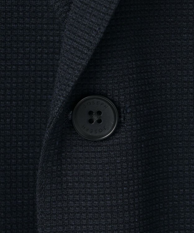 JOSEPH HOMME 新素材【通気性/ストレッチ】グリットタックジャージー   ストレッチジャケット ネイビー系