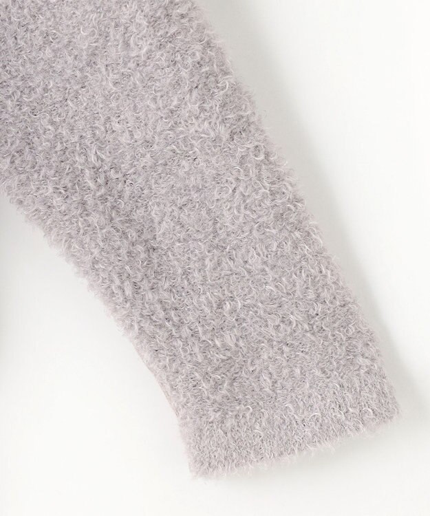 SHARE PARK LADIES プードルタートルニット ライトグレー系