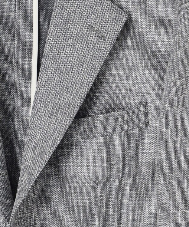 J.PRESS MEN 【WEB・一部店舗限定】KASURIメッシュ ジャケット ライトグレー系