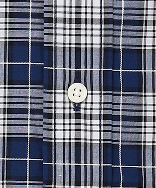 J.PRESS MEN ドビータータンマルチチェック シャツ /B.D ブルー系3