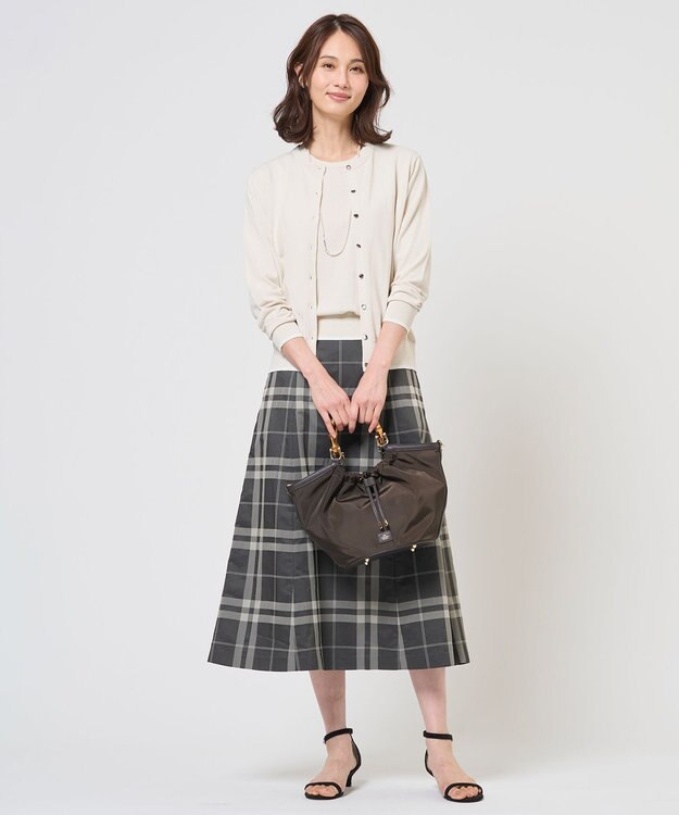 J.PRESS LADIES 【2way】small パール ネックレス シルバー系