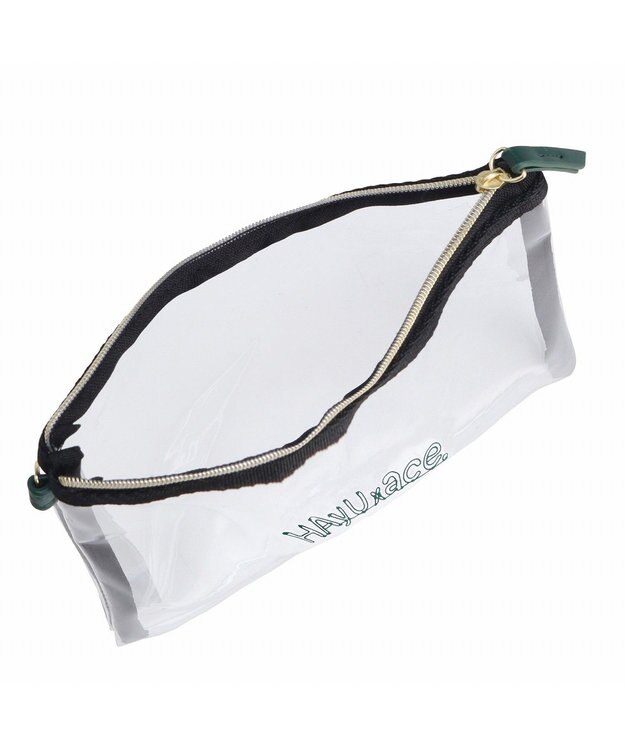 ACE BAGS & LUGGAGE HAyU × ace.  フラットポーチ 3点セット 猫柄 17825 アイボリー