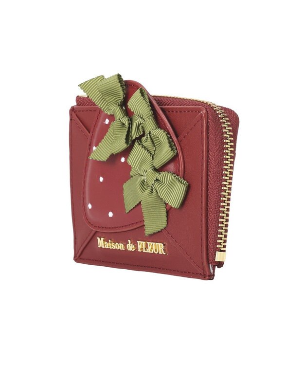 Maison de FLEUR いちごフラグメントケース Red