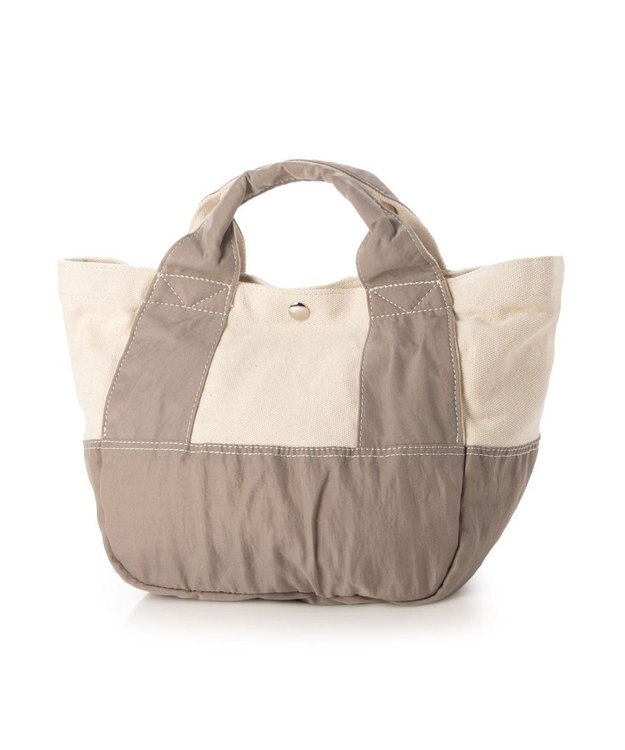 UNBILLION cachecache 製品洗いキャンバス×ナイロントートS グレー