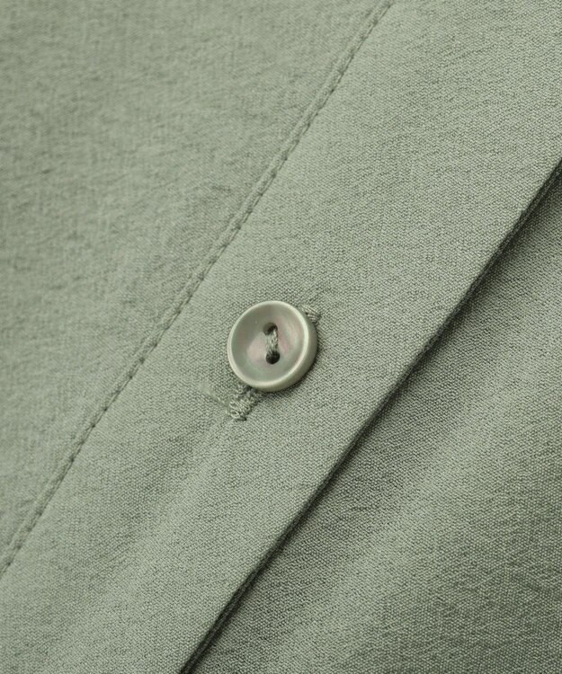 earth music&ecology 【予約】シアーシャツブルゾン ライトカーキ