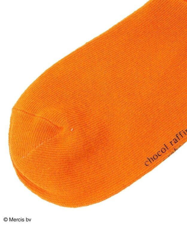 Green Parks Ｍｉｆｆｙ／ワンポイントカラーソックス Orange