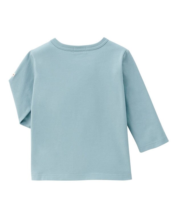 MIKI HOUSE HOT BISCUITS 長袖Tシャツ＆お食事スタイセット【BOX付き】 グリーン