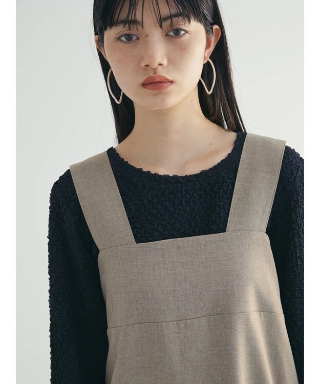 Green Parks armonia．コクーンシルエットジャンスカ Beige