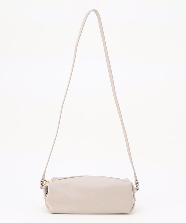 ANY 筒形ショルダーバッグ オフホワイト