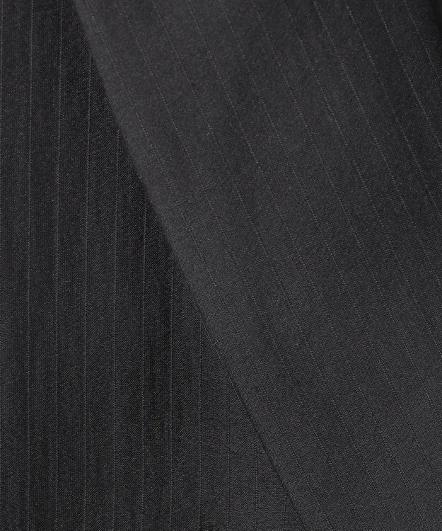 ICB 【接触冷感・速乾・洗える】 リヨセルシアー ジャケット ブラックストライプ系