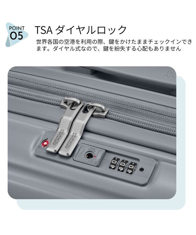 Samsonite アメリカンツーリスター スーツケース 102L(/112L) パクストラ スピナー75 PAXTRA グレー