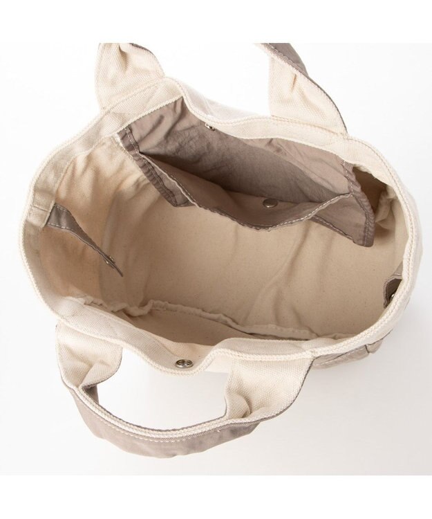 UNBILLION cachecache 製品洗いキャンバス×ナイロントートS グレー