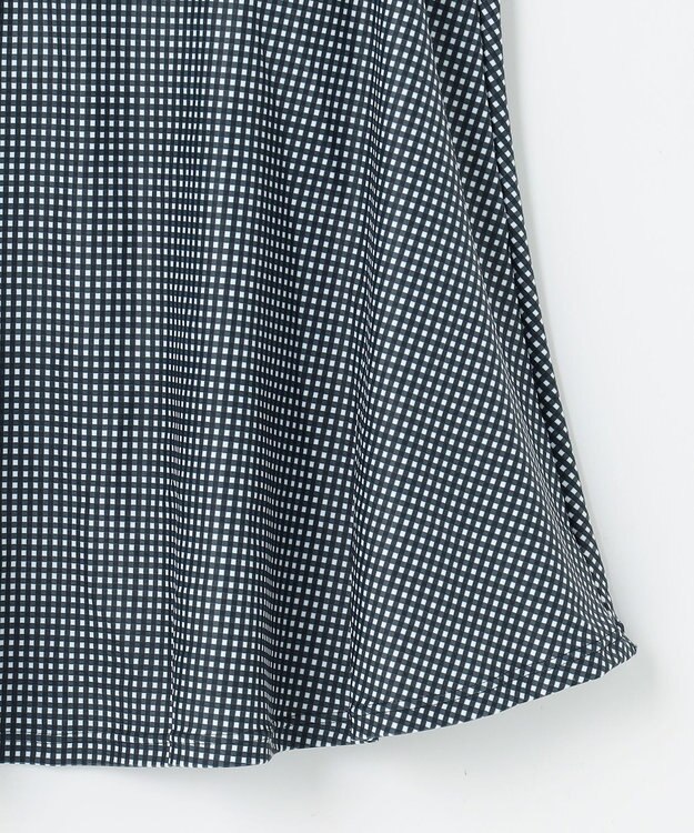 ANY SIS 【3SET】フレア スイムウェア ギンガム×ブラック