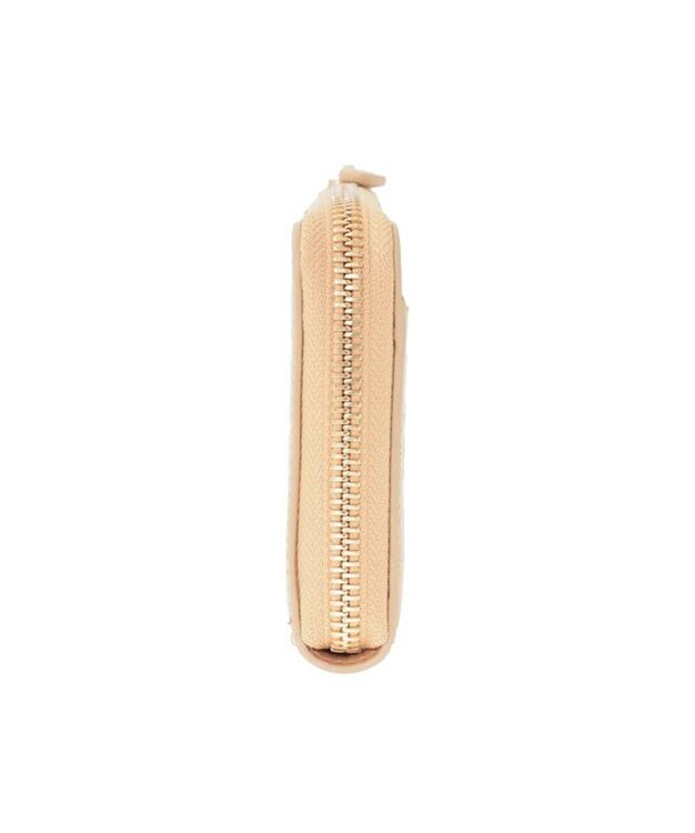 genten マルチカットワークミニ  L字長財布 ハニーベージュ