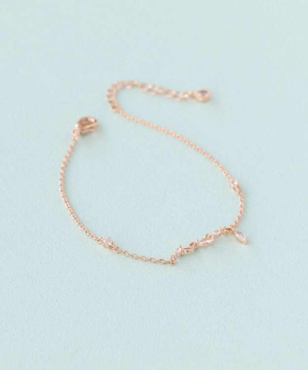 Phoebe シャイニーティアリーフブレスレット ローズゴールド ローズゴールド