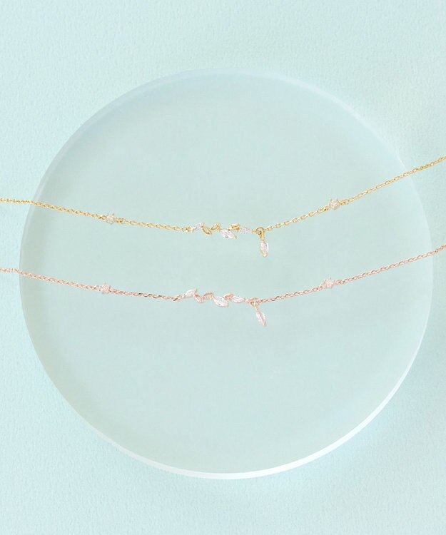 Phoebe シャイニーティアリーフブレスレット ローズゴールド ローズゴールド