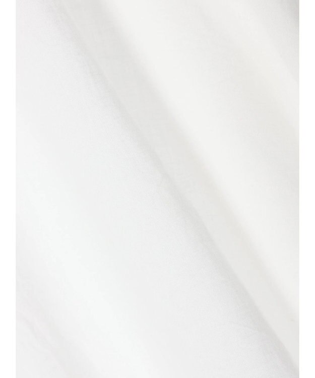 CRAFT STANDARD BOUTIQUE インド綿Ａラインシャツワンピース Off White